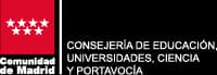Logo Consejería de Educación Comunidad de Madrid